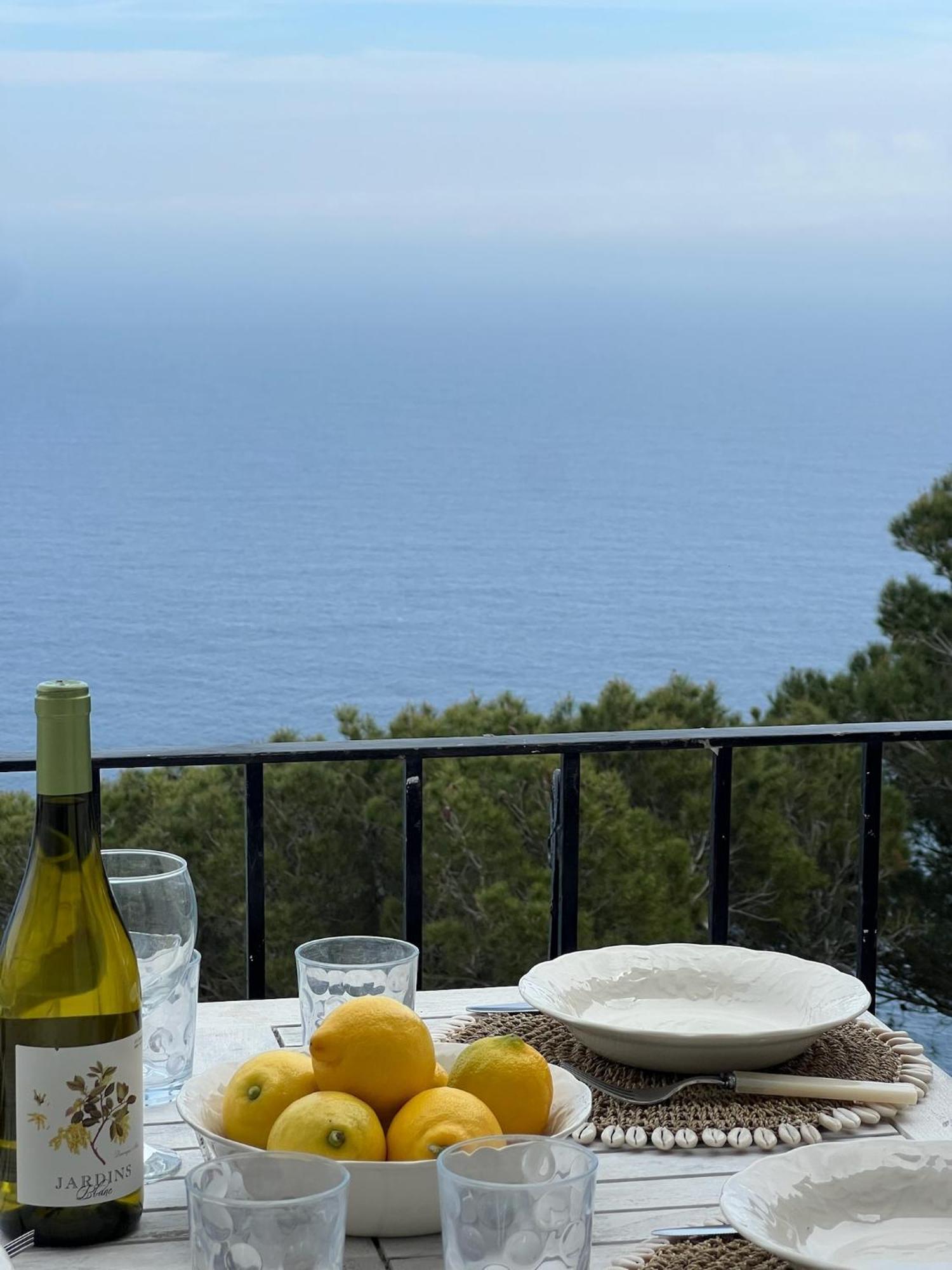 Villa Casa Blanca De Begur Con Vistas Al Mar Y Piscina Extérieur photo