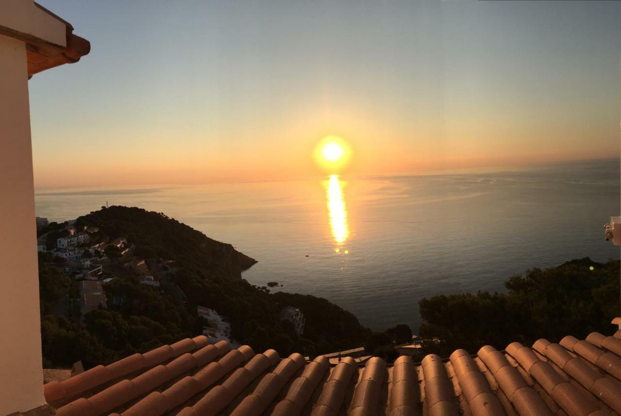 Villa Casa Blanca De Begur Con Vistas Al Mar Y Piscina Extérieur photo